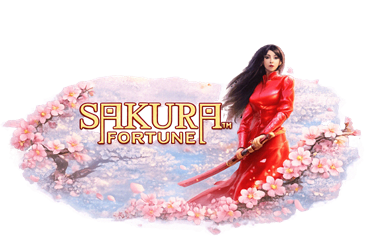 Sakura Fortune slota spēle ar japāņu ķiršu ziedu tematiku un cīņinieci